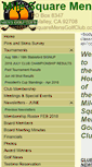 Mobile Screenshot of milesquaremensgolfclub.com